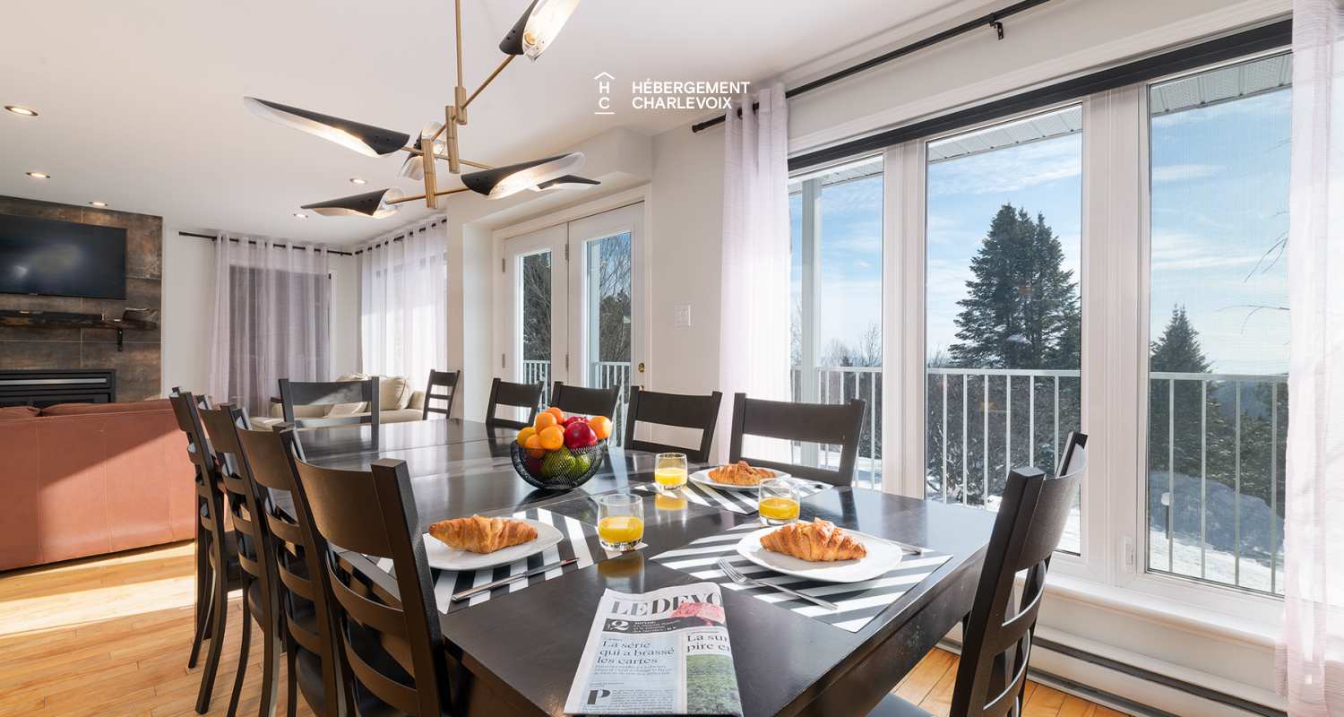 ATM-279 - Inviting Villa with breathaking views: Perfect for gatherings and exploring beautiful Charlevoix!